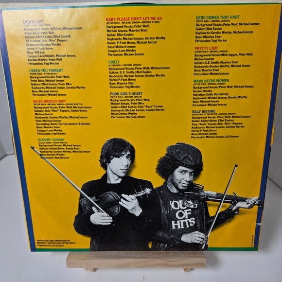 Peter Wolf, Lights Out Vinyl Record - Picture 3 of 6